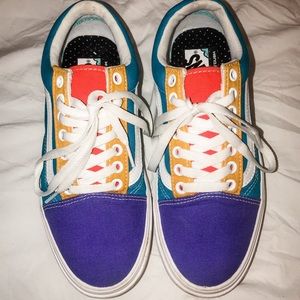 Color Block Vans